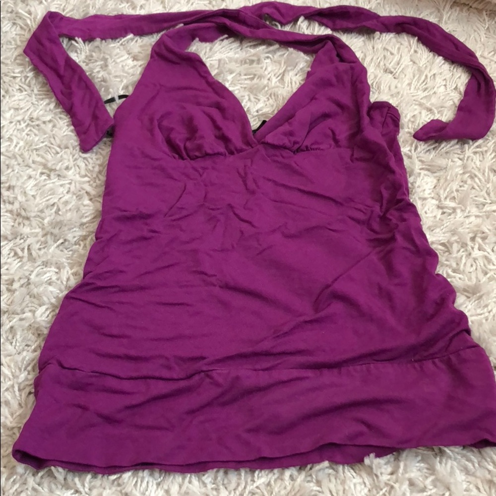 Purple Halter top